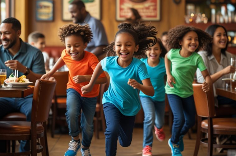 Bambini al ristorante